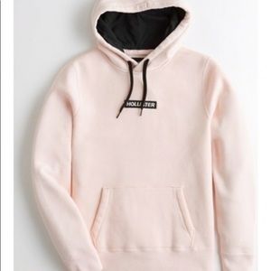 Pink Hollister hoodie